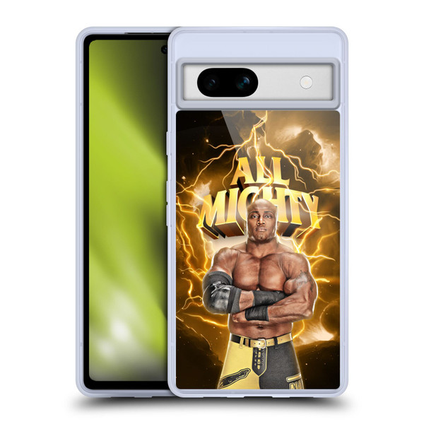 WWE Bobby Lashley Portrait Soft Gel Case for Google Pixel 7a