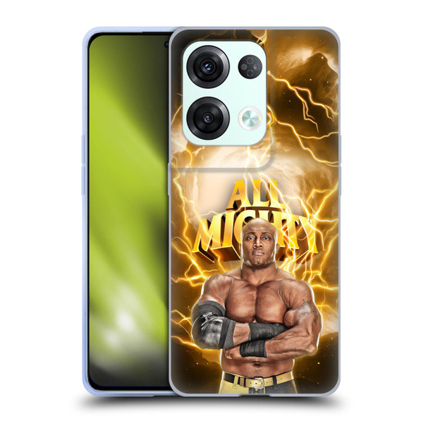 WWE Bobby Lashley Portrait Soft Gel Case for OPPO Reno8 Pro