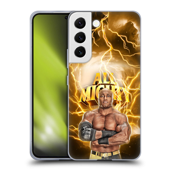 WWE Bobby Lashley Portrait Soft Gel Case for Samsung Galaxy S22 5G