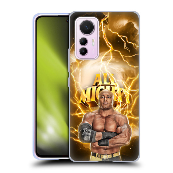 WWE Bobby Lashley Portrait Soft Gel Case for Xiaomi 12 Lite
