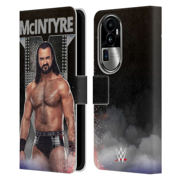 WWE Drew McIntyre LED Image Leather Book Wallet Case Cover For OPPO Reno10 Pro+