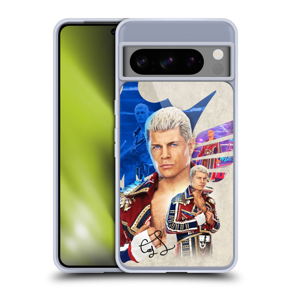 WWE Cody Rhodes Superstar Graphics Soft Gel Case for Google Pixel 8 Pro WWE Cody Rhodes Superstar Graphics Soft Gel Case for Google Pixel 8 Pro