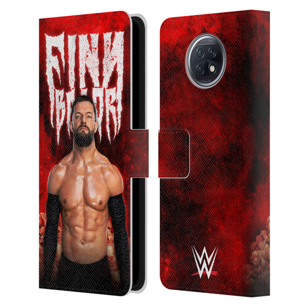 WWE Finn Balor Portrait Leather Book Wallet Case Cover For Xiaomi Redmi Note 9T 5G
