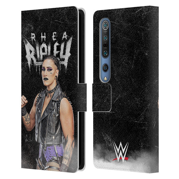 WWE Rhea Ripley Portrait Leather Book Wallet Case Cover For Xiaomi Mi 10 5G / Mi 10 Pro 5G