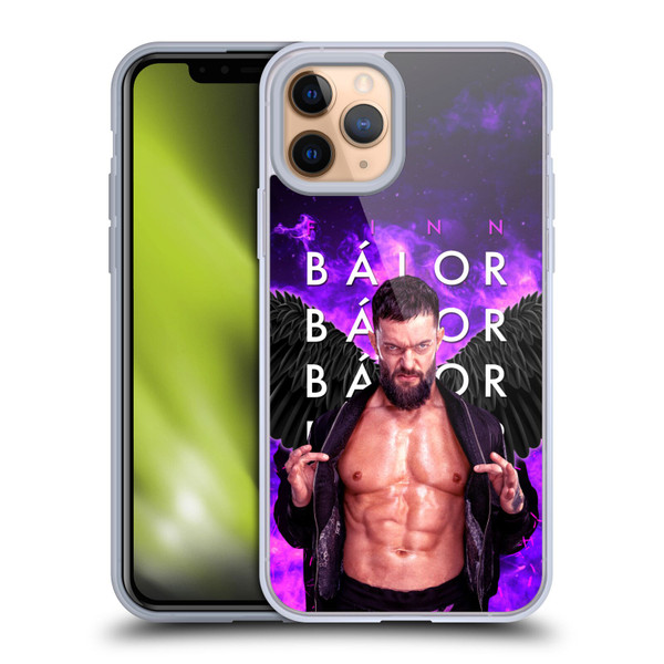WWE Finn Balor Portrait Soft Gel Case for Apple iPhone 11 Pro