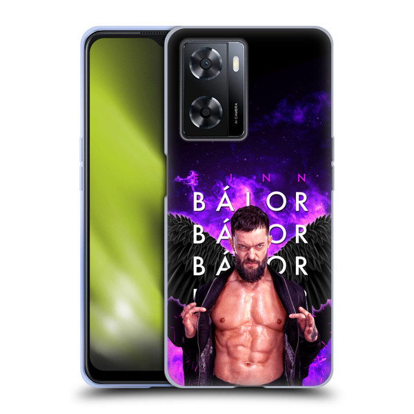 WWE Finn Balor Portrait Soft Gel Case for OPPO A57s