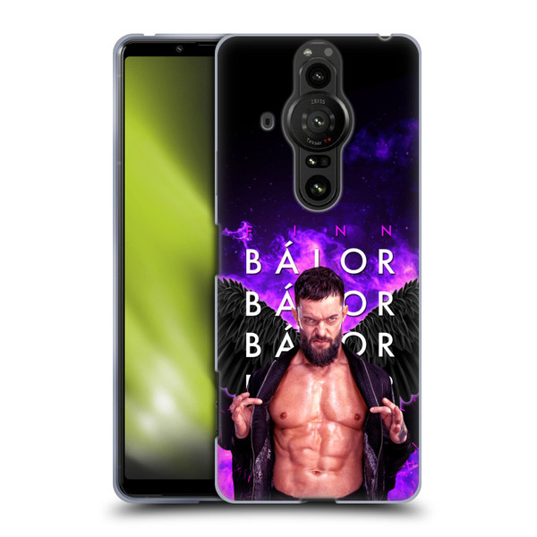 WWE Finn Balor Portrait Soft Gel Case for Sony Xperia Pro-I