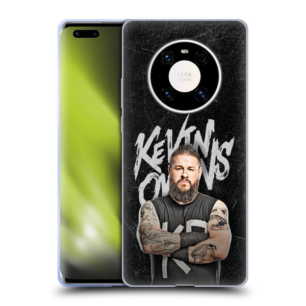 WWE Kevin Owens Portrait Soft Gel Case for Huawei Mate 40 Pro 5G