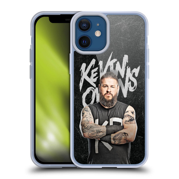 WWE Kevin Owens Portrait Soft Gel Case for Apple iPhone 12 Mini