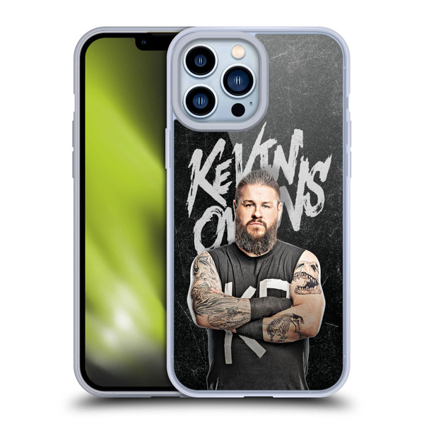 WWE Kevin Owens Portrait Soft Gel Case for Apple iPhone 13 Pro Max