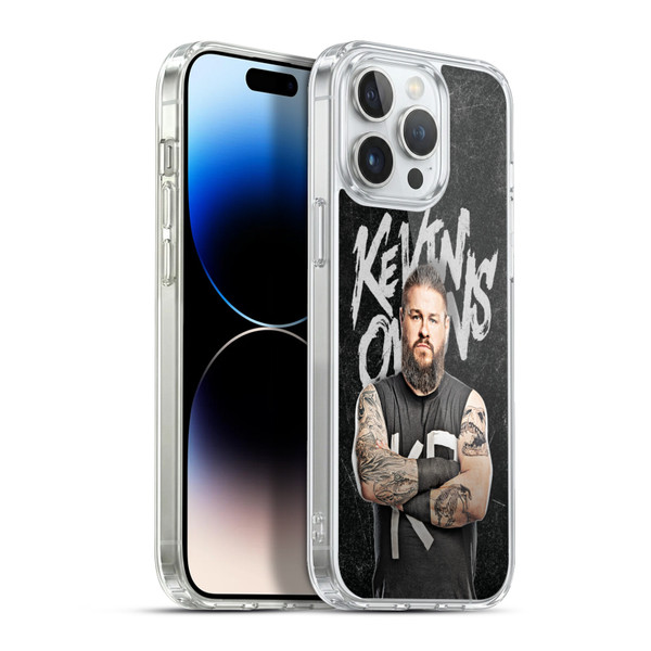 WWE Kevin Owens Portrait Soft Gel Case for Apple iPhone 13 Pro Max & MagSafe