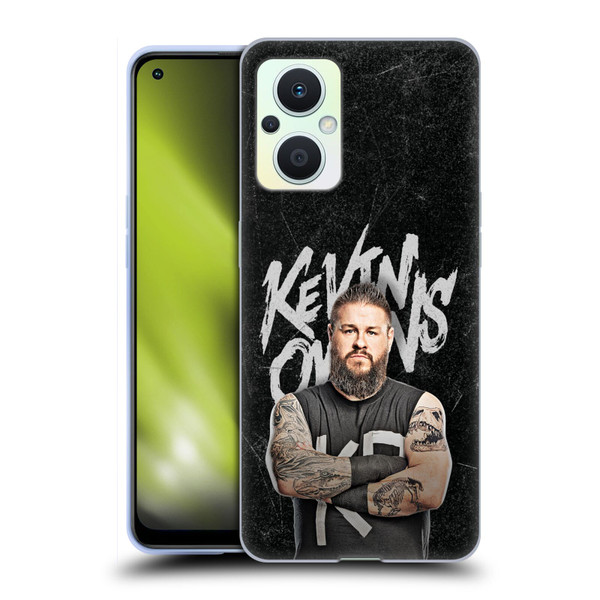 WWE Kevin Owens Portrait Soft Gel Case for OPPO Reno8 Lite