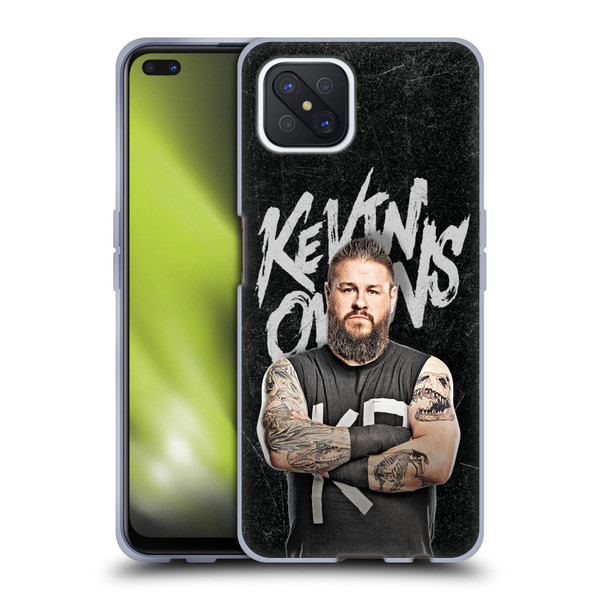 WWE Kevin Owens Portrait Soft Gel Case for OPPO Reno4 Z 5G
