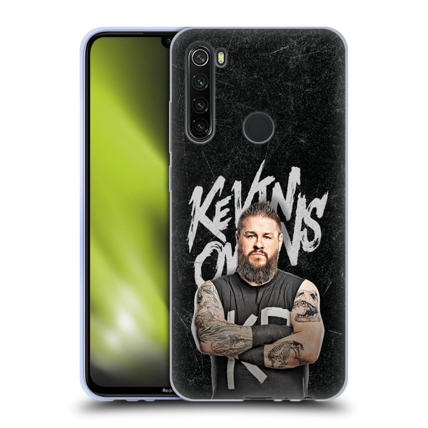 WWE Kevin Owens Portrait Soft Gel Case for Xiaomi Redmi Note 8T