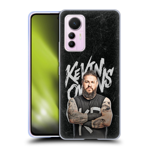 WWE Kevin Owens Portrait Soft Gel Case for Xiaomi 12 Lite