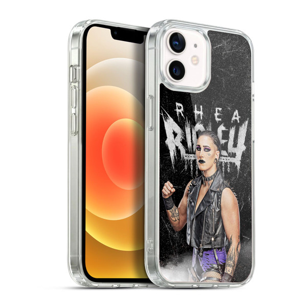 WWE Rhea Ripley Portrait Soft Gel Case for Apple iPhone 12 / iPhone 12 Pro & MagSafe