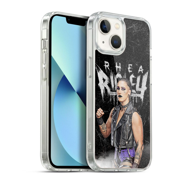 WWE Rhea Ripley Portrait Soft Gel Case for Apple iPhone 13