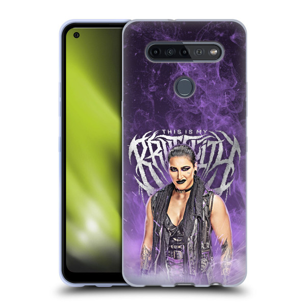WWE Rhea Ripley This Is My Brutality Soft Gel Case for LG K51S