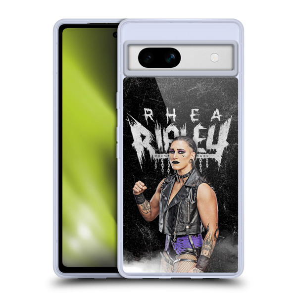 WWE Rhea Ripley Portrait Soft Gel Case for Google Pixel 7a