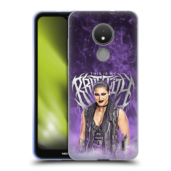 WWE Rhea Ripley This Is My Brutality Soft Gel Case for Nokia C21