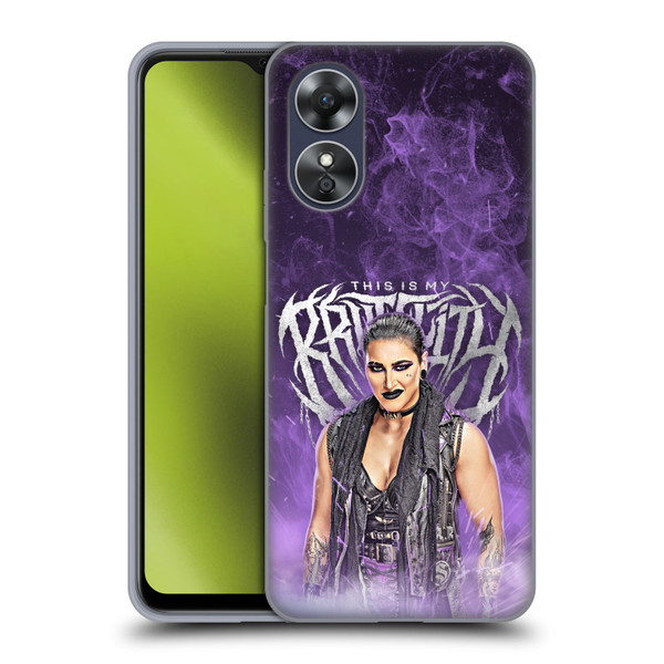 WWE Rhea Ripley This Is My Brutality Soft Gel Case for OPPO A17