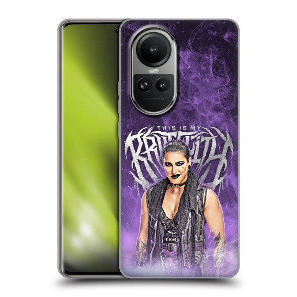 WWE Rhea Ripley This Is My Brutality Soft Gel Case for OPPO Reno10 5G / Reno10 Pro 5G