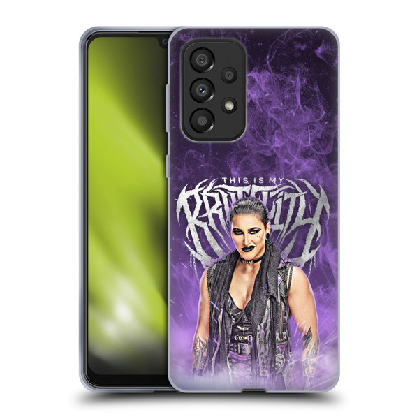 WWE Rhea Ripley This Is My Brutality Soft Gel Case for Samsung Galaxy A33 5G (2022)