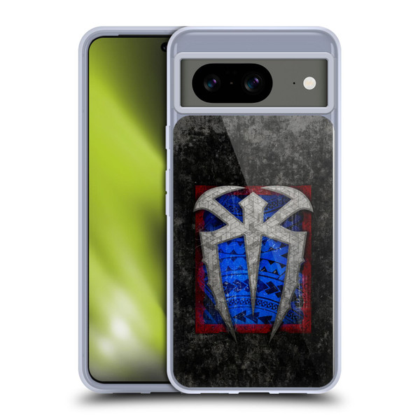 WWE Roman Reigns Distressed Logo Soft Gel Case for Google Pixel 8
