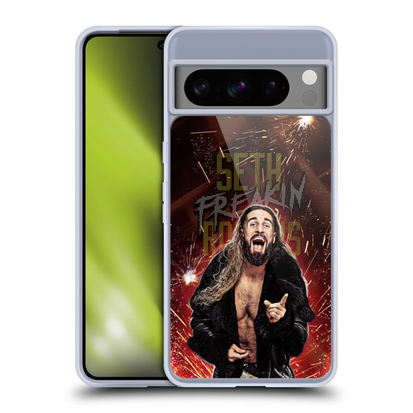 WWE Seth Rollins LED Soft Gel Case for Google Pixel 8 Pro