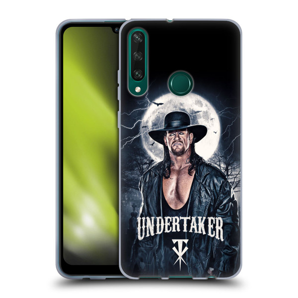 WWE The Undertaker Portrait Soft Gel Case for Huawei Y6p