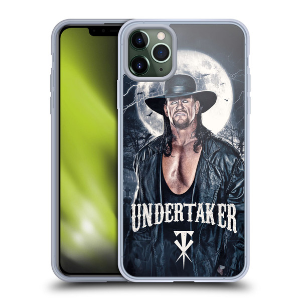 WWE The Undertaker Portrait Soft Gel Case for Apple iPhone 11 Pro Max