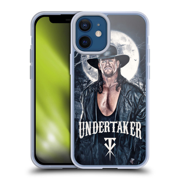 WWE The Undertaker Portrait Soft Gel Case for Apple iPhone 12 Mini