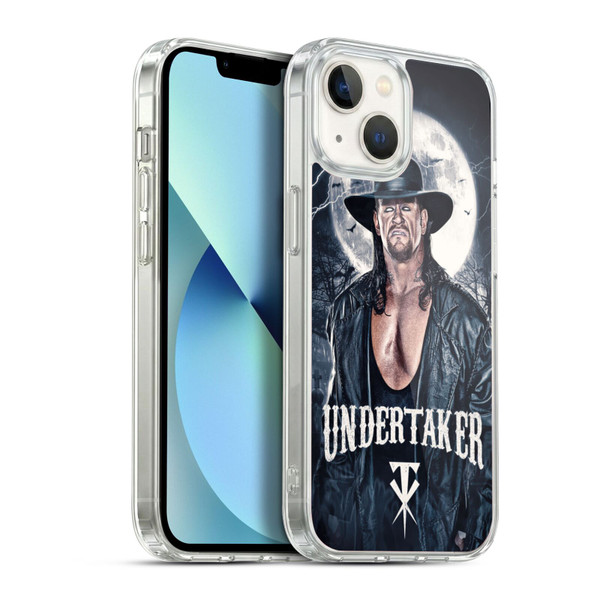 WWE The Undertaker Portrait Soft Gel Case for Apple iPhone 13