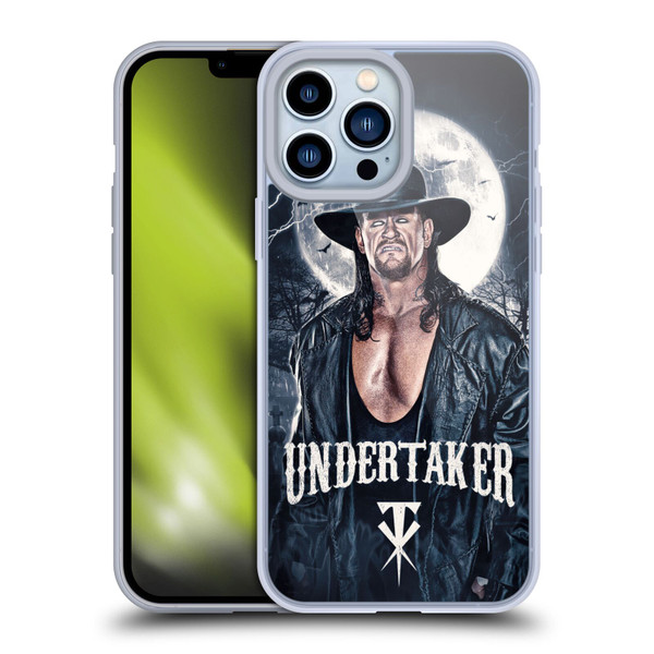 WWE The Undertaker Portrait Soft Gel Case for Apple iPhone 13 Pro Max WWE The Undertaker Portrait Soft Gel Case for Apple iPhone 13 Pro Max