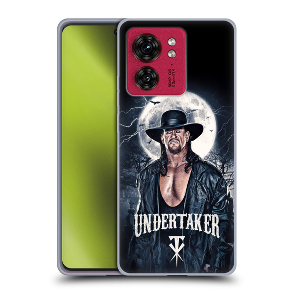 WWE The Undertaker Portrait Soft Gel Case for Motorola Moto Edge 40