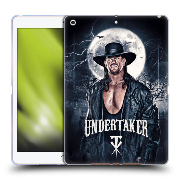 WWE The Undertaker Portrait Soft Gel Case for Apple iPad 10.2 2019/2020/2021