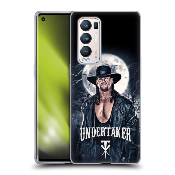 WWE The Undertaker Portrait Soft Gel Case for OPPO Find X3 Neo / Reno5 Pro+ 5G