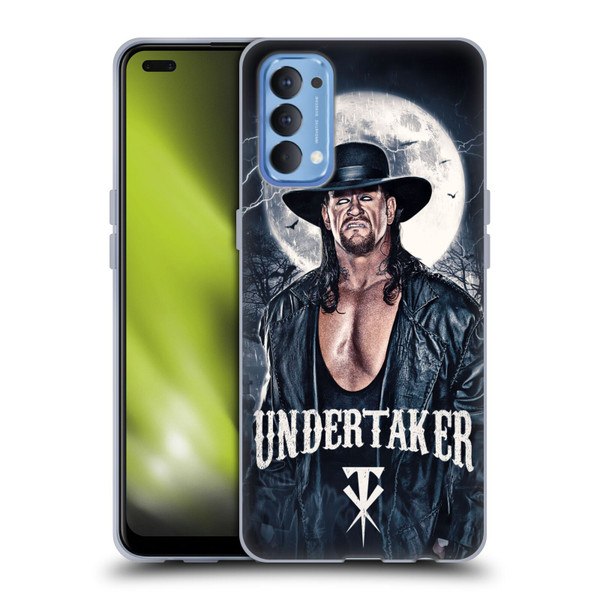 WWE The Undertaker Portrait Soft Gel Case for OPPO Reno 4 5G