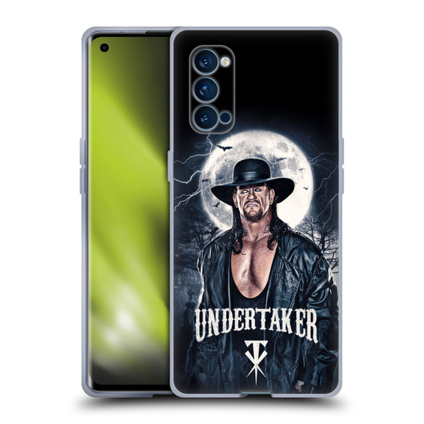 WWE The Undertaker Portrait Soft Gel Case for OPPO Reno 4 Pro 5G