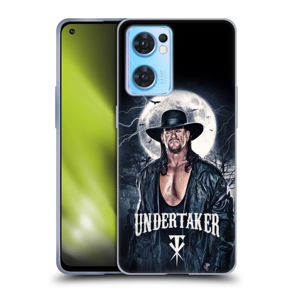 WWE The Undertaker Portrait Soft Gel Case for OPPO Reno7 5G / Find X5 Lite