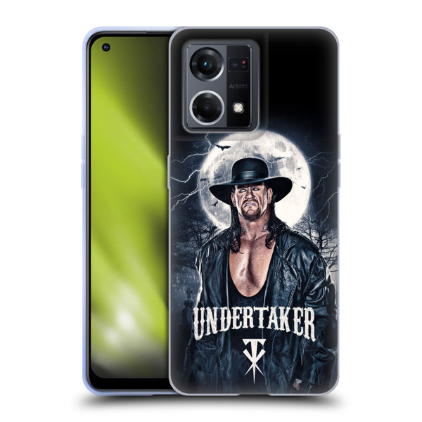 WWE The Undertaker Portrait Soft Gel Case for OPPO Reno8 4G