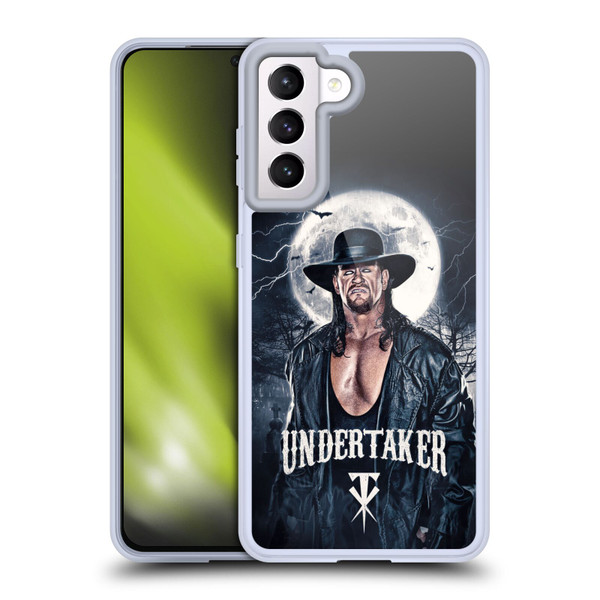 WWE The Undertaker Portrait Soft Gel Case for Samsung Galaxy S21 5G