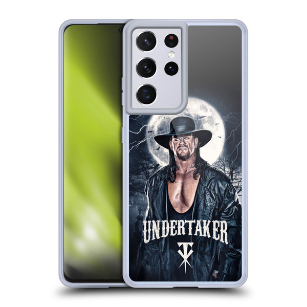 WWE The Undertaker Portrait Soft Gel Case for Samsung Galaxy S21 Ultra 5G
