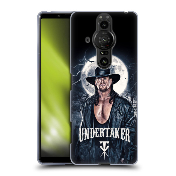 WWE The Undertaker Portrait Soft Gel Case for Sony Xperia Pro-I