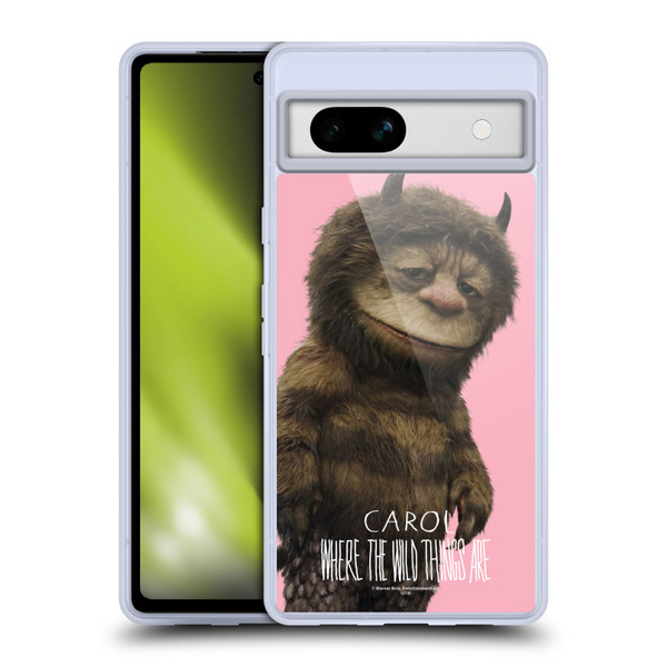 Where the Wild Things Are Movie Characters Carol Soft Gel Case for Google Pixel 7a
