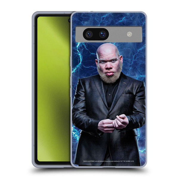 Black Lightning Characters Tobias Whale Soft Gel Case for Google Pixel 7a