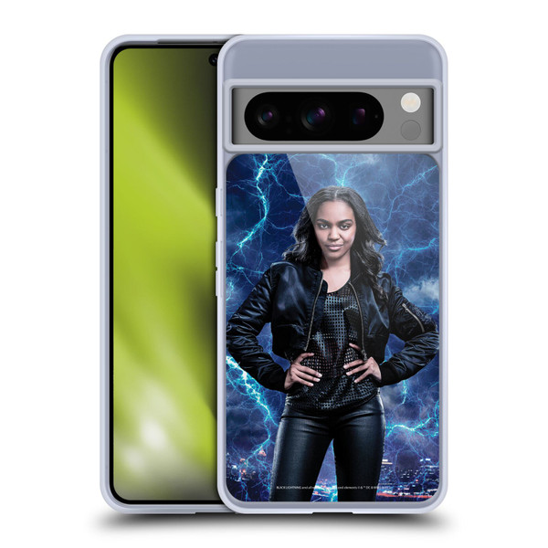 Black Lightning Characters Jennifer Pierce Soft Gel Case for Google Pixel 8 Pro