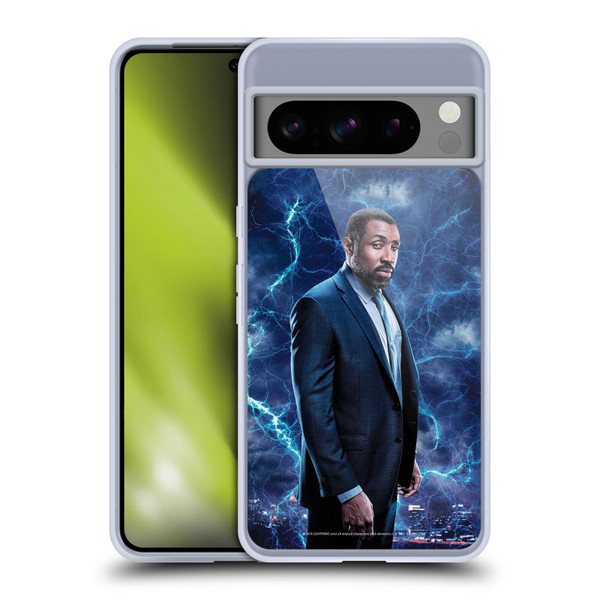 Black Lightning Characters Jefferson Pierce Soft Gel Case for Google Pixel 8 Pro