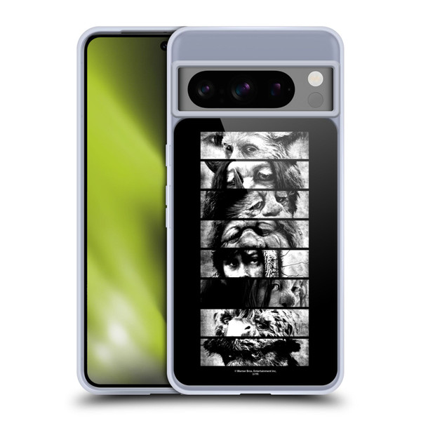 Where the Wild Things Are Movie Graphics Black And White Soft Gel Case for Google Pixel 8 Pro