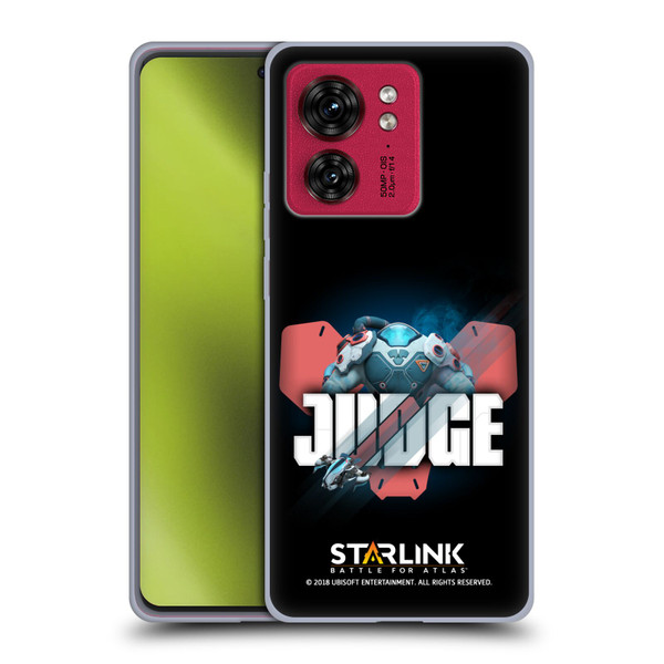 Starlink Battle for Atlas Character Art Judge Soft Gel Case for Motorola Moto Edge 40